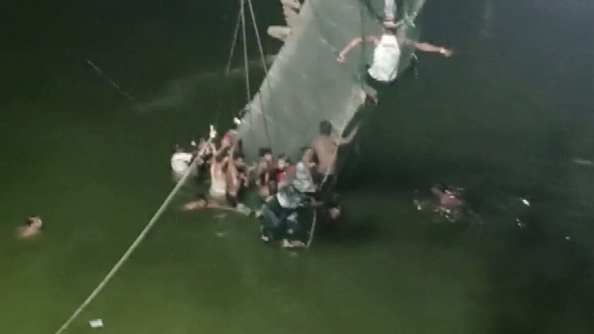 At least 78 people are dead after a bridge collapse in India