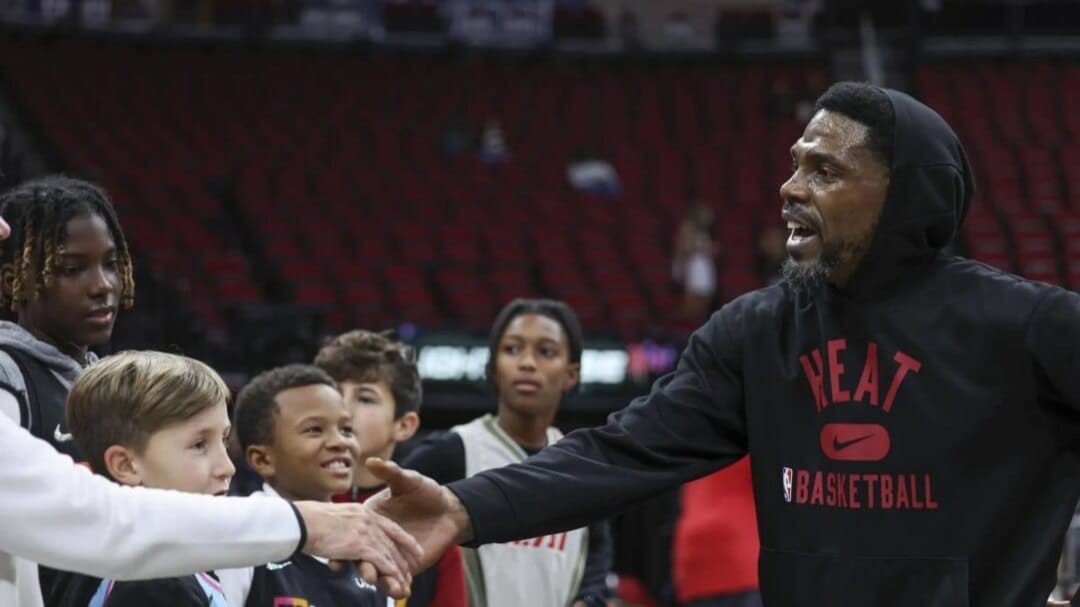 Miami Heat player Udonia Haslem's foundation oversees a Christmas gift campaign for 100 South Florida children
