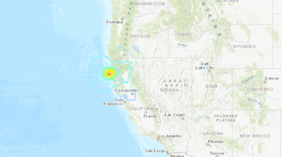 Powerful 6.4 quake shakes Northern California: 70,000 users without power reported